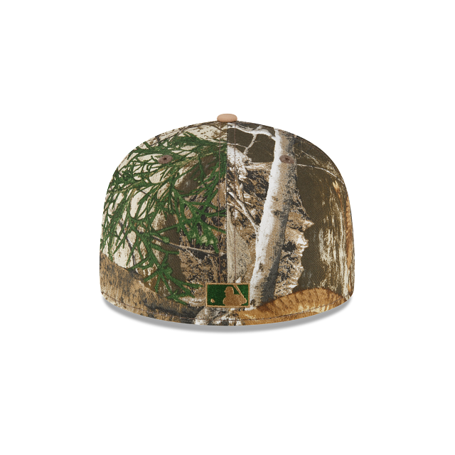 New Era Just Caps Camouflage Oakland Athletics Realtree 59FIFTY Fitted Hat