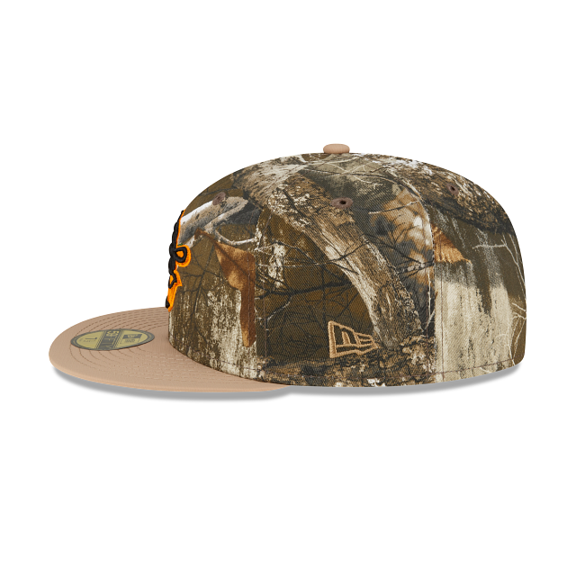New Era Just Caps Camouflage Baltimore Orioles Realtree 59FIFTY Fitted Hat