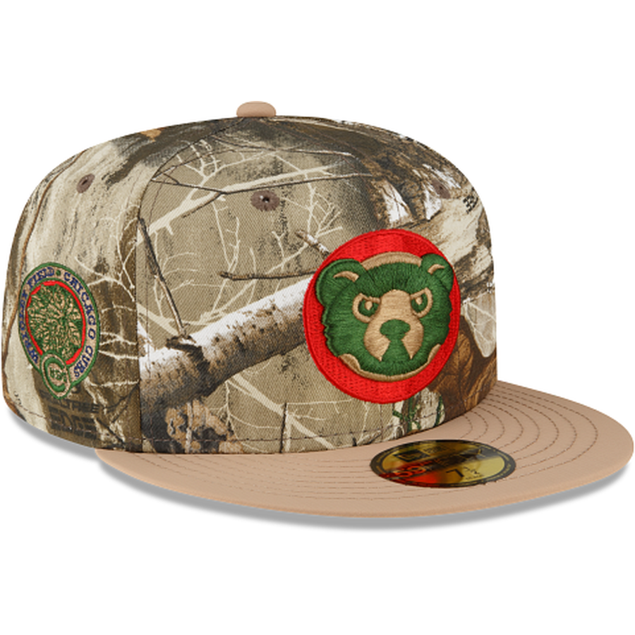 New Era Just Caps Camouflage Chicago Cubs Realtree 59FIFTY Fitted Hat