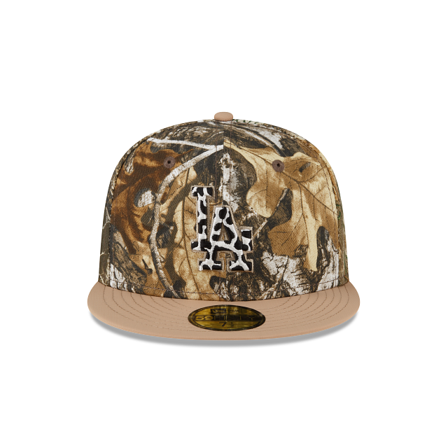 New Era Just Caps Camouflage Los Angeles Dodgers Realtree 59FIFTY Fitted Hat