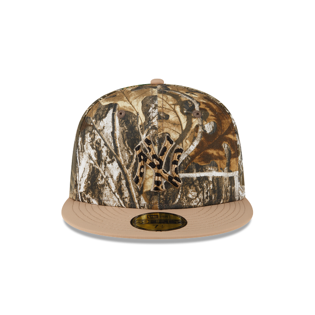 New Era Just Caps Camouflage New York Yankees Realtree 59FIFTY Fitted Hat