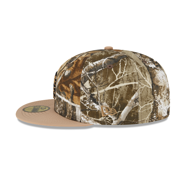 New Era Just Caps Camouflage New York Yankees Realtree 59FIFTY Fitted Hat
