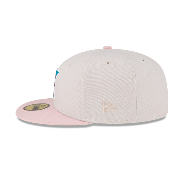 New Era Just Caps Stone Pink Minnesota Twins 2023 59FIFTY Fitted Hat