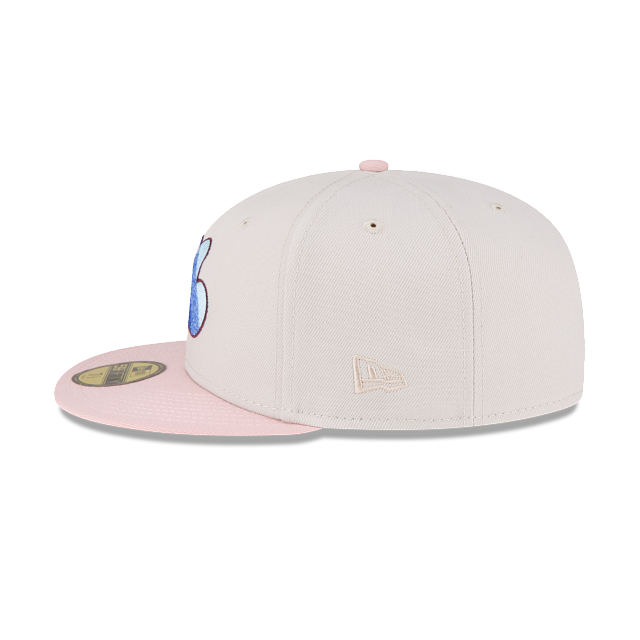 New Era Just Caps Stone Pink Montreal Expos 2023 59FIFTY Fitted Hat