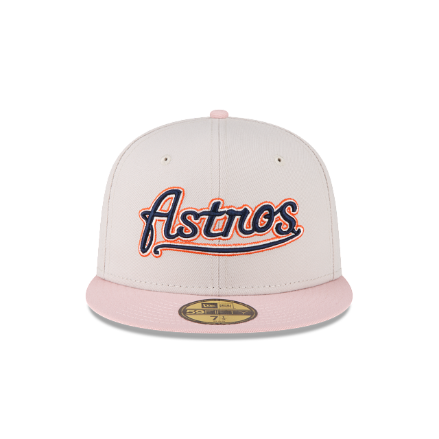New Era Just Caps Stone Pink Houston Astros 2023 59FIFTY Fitted Hat