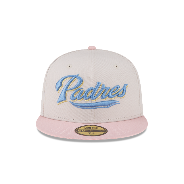New Era Just Caps Stone Pink San Diego Padres 2023 59FIFTY Fitted Hat