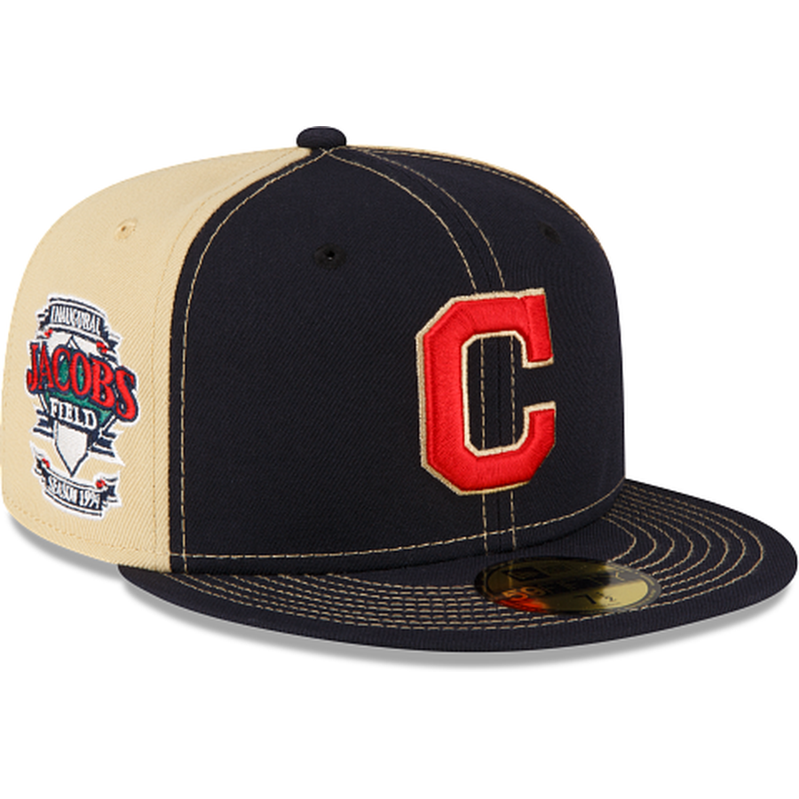 New Era Just Caps Two Tone Team Cleveland Guardians 2023 59FIFTY Fitted Hat