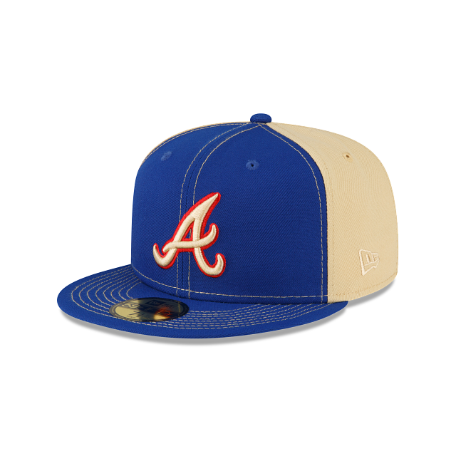 New Era Just Caps Two Tone Team Atlanta Braves 2023 59FIFTY Fitted Hat