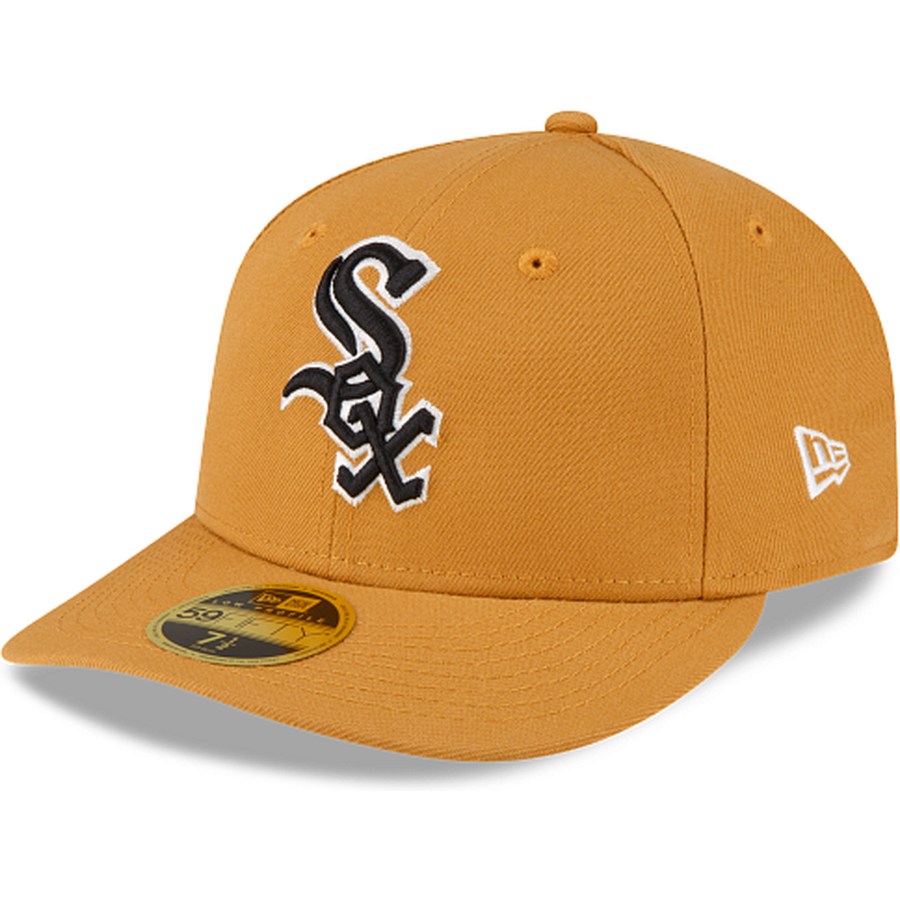 New Era Chicago White Sox Taupe Low Profile 2023 59FIFTY Fitted Hat
