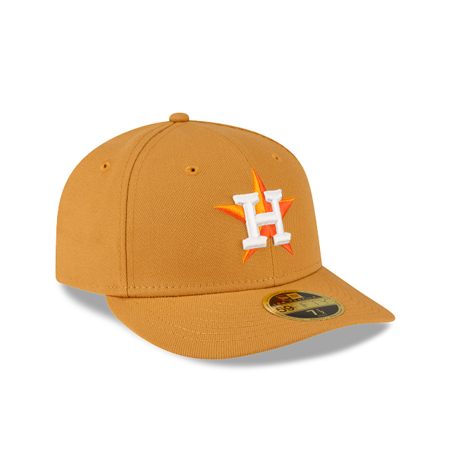 New Era Houston Astros Taupe Low Profile 2023 59FIFTY Fitted Hat
