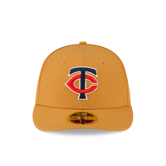 New Era Minnesota Twins Taupe Low Profile 2023 59FIFTY Fitted Hat