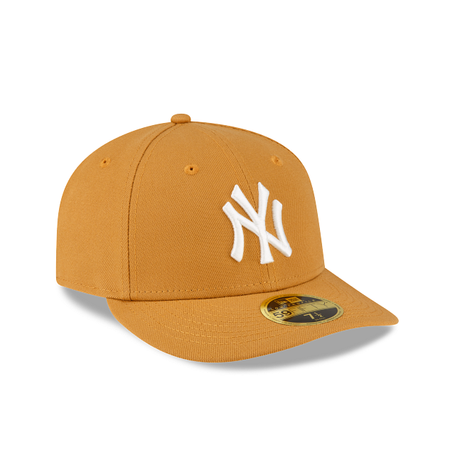 New Era New York Yankees Taupe Low Profile 2023 59FIFTY Fitted Hat