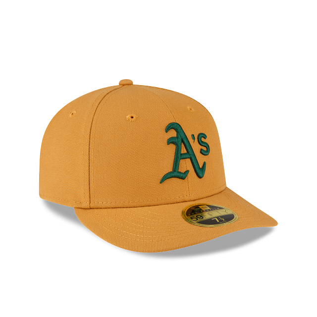 New Era Oakland Athletics Taupe Low Profile 2023 59FIFTY Fitted Hat