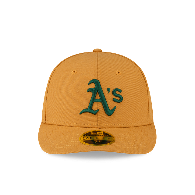 New Era Oakland Athletics Taupe Low Profile 2023 59FIFTY Fitted Hat
