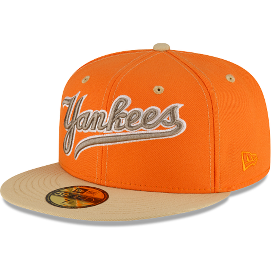 New Era Just Caps Orange Popsicle New York Yankees 2023 59FIFTY Fitted Hat