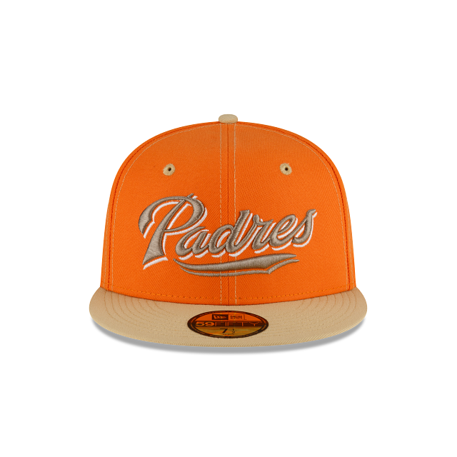 New Era Just Caps Orange Popsicle San Diego Padres 2023 59FIFTY Fitted Hat