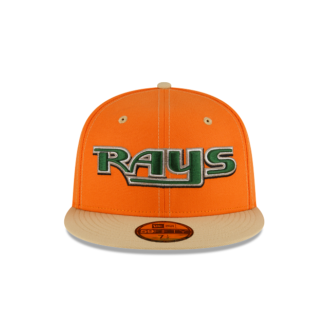 New Era Just Caps Orange Popsicle Tampa Bay Rays 2023 59FIFTY Fitted Hat