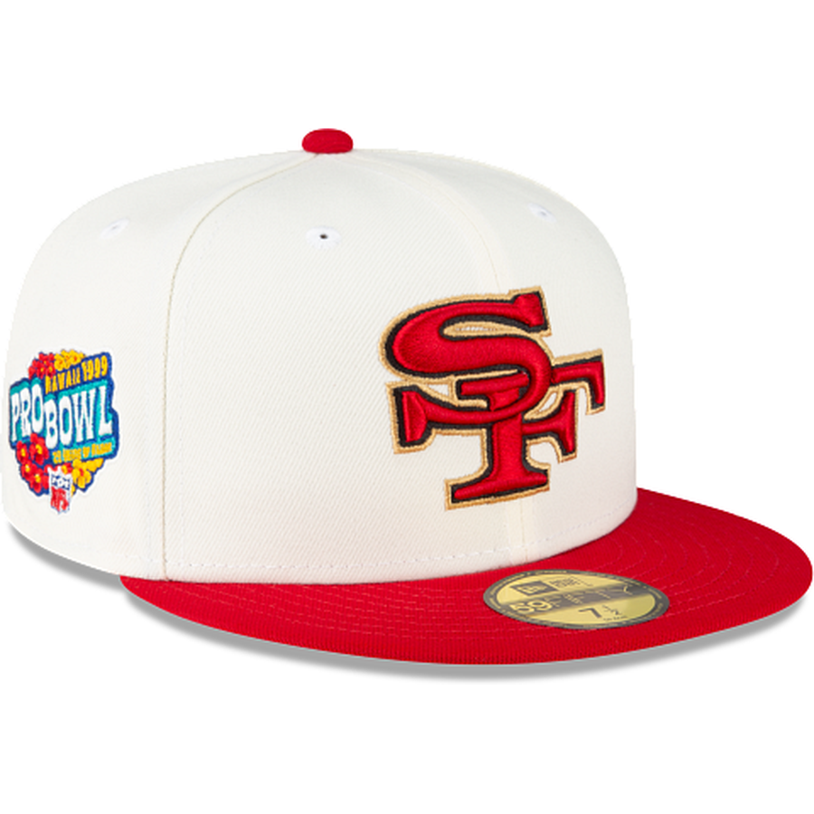 Casquette New Era 59Fifty – San Francisco 49ers, Taille 7 3/4, Rouge (occasion)