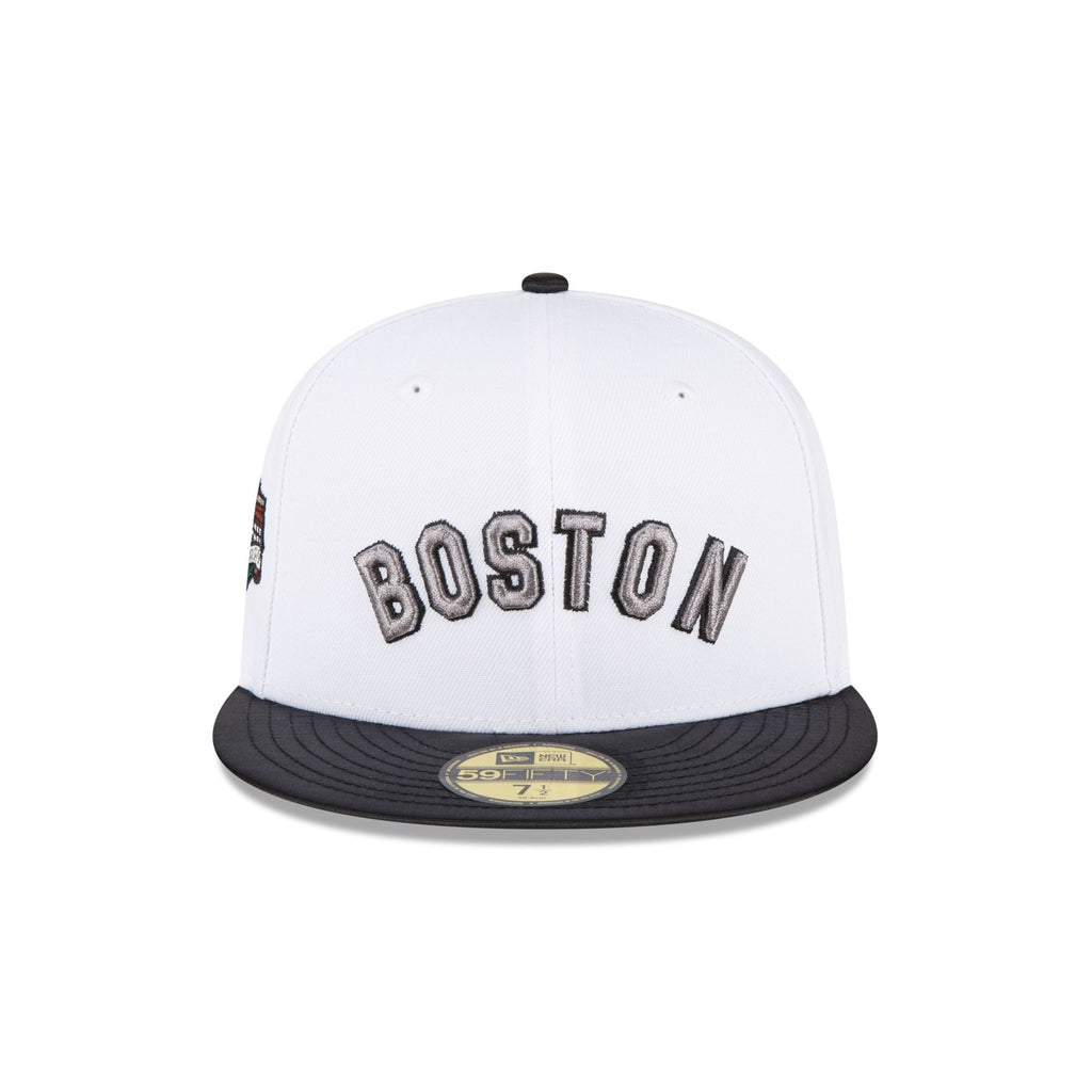 New Era Just Caps Optic White Boston Red Sox 2023 59FIFTY Fitted Hat
