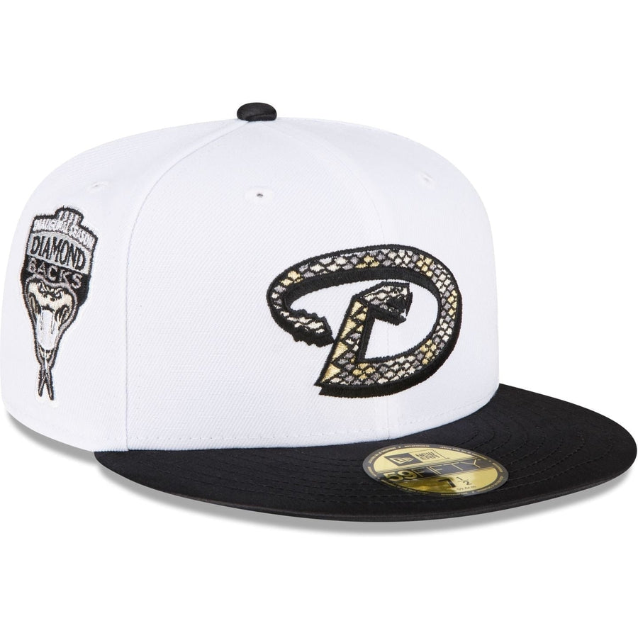 New Era Just Caps Optic White Arizona Diamondbacks 2023 59FIFTY Fitted Hat