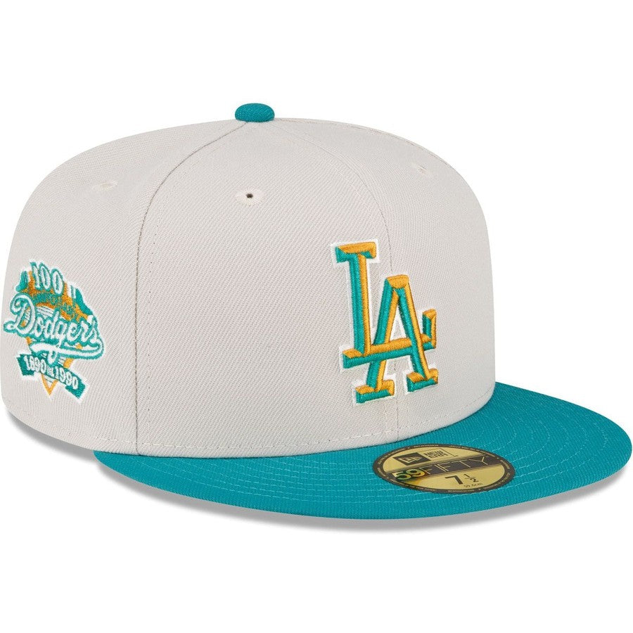 New Era Just Caps Cadet Blue Los Angeles Dodgers 2023 59FIFTY Fitted Hat