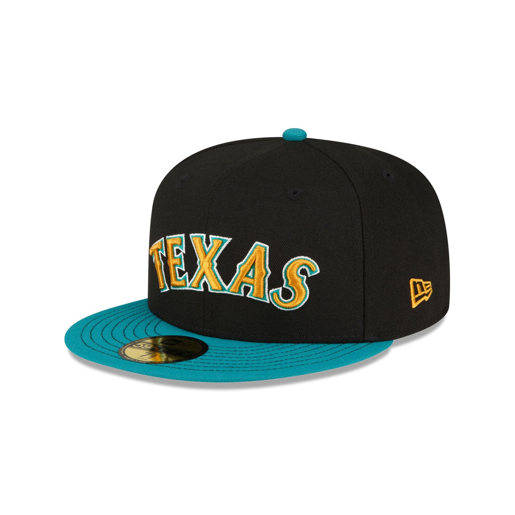 New Era Just Caps Cadet Blue Texas Rangers 2023 59FIFTY Fitted Hat