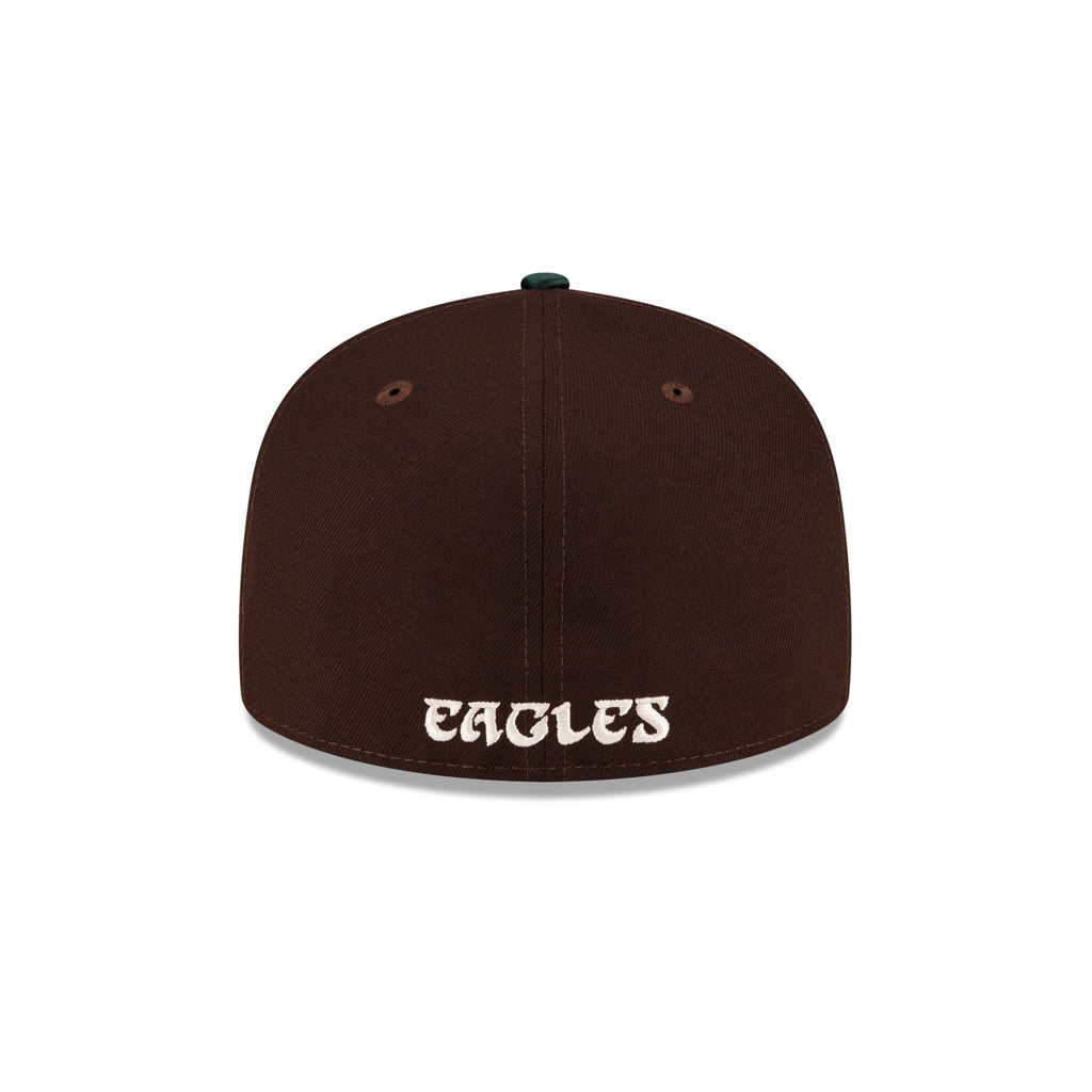 New Era Just Caps Green Satin Philadelphia Eagles 2023 59FIFTY Fitted Hat