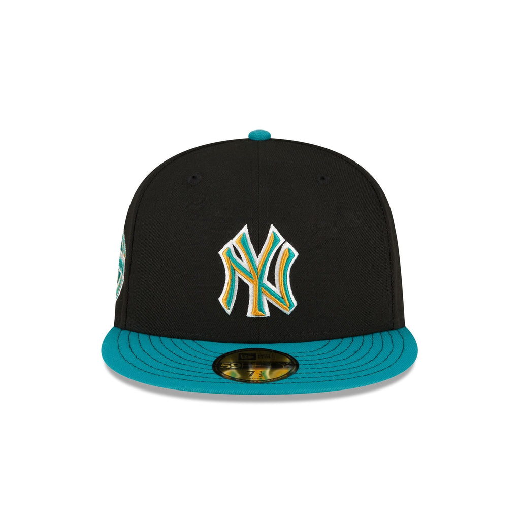 Just Caps Orange Popsicle New York Yankees 59FIFTY Fitted Hat - Size: 7 5/8, MLB by New Era