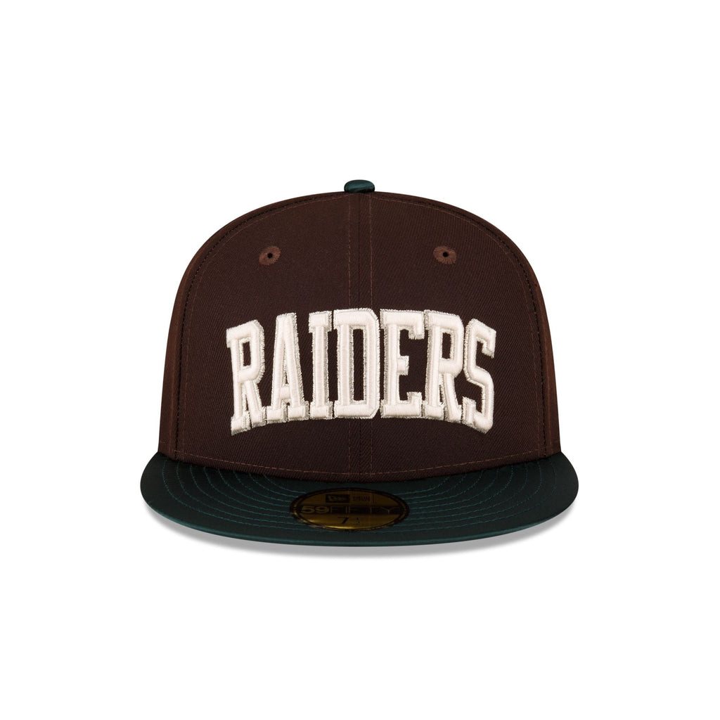 New Era Las Vegas Raiders MLB 59FIFTY Unisex Raffia Front Cap