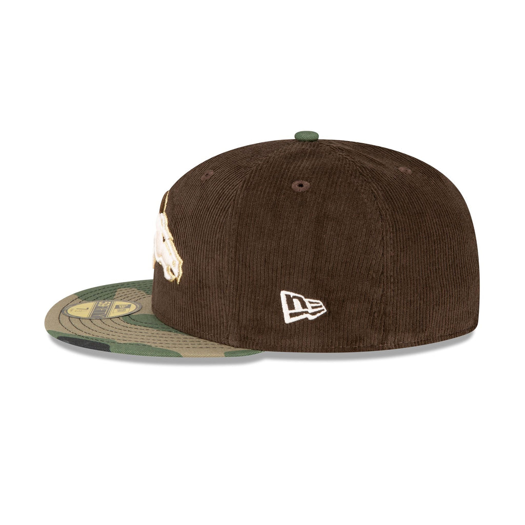 New Era Just Caps Brown Camo Denver Broncos 2023 59FIFTY Fitted Hat