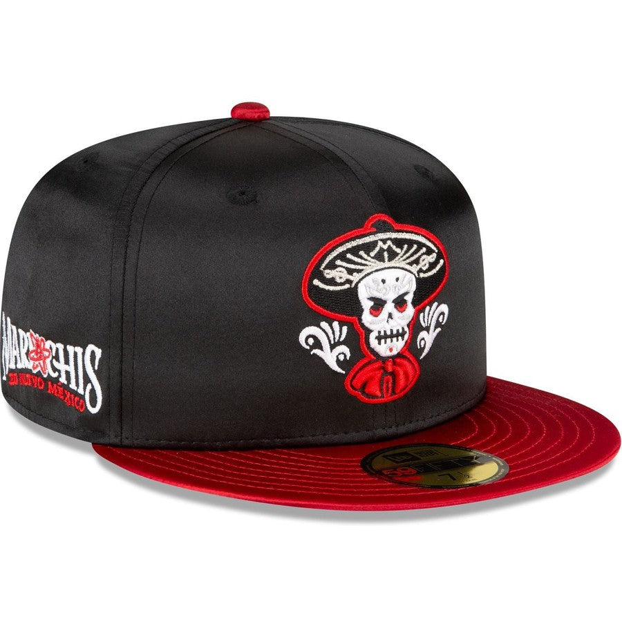 New Era Albuquerque Isotopes Black Satin 2023 59FIFTY Fitted Hat