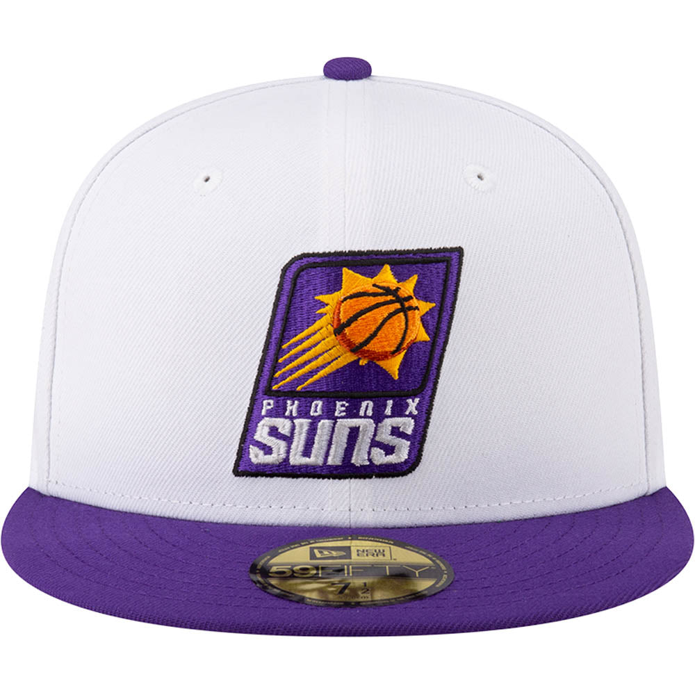 New Era x JS Phoenix Suns "Snow" White 2023 59FIFTY Fitted Hat