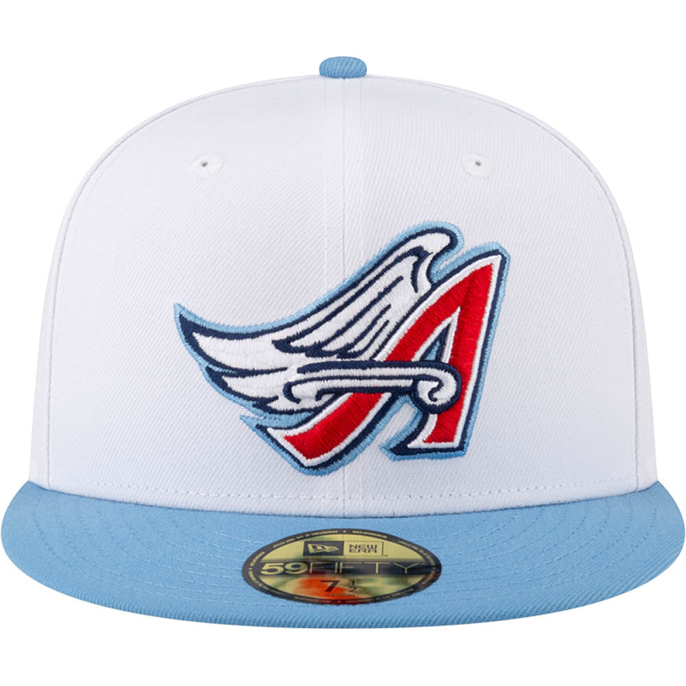 New Era x JS Anaheim Angels "Snow" White 2023 59FIFTY Fitted Hat
