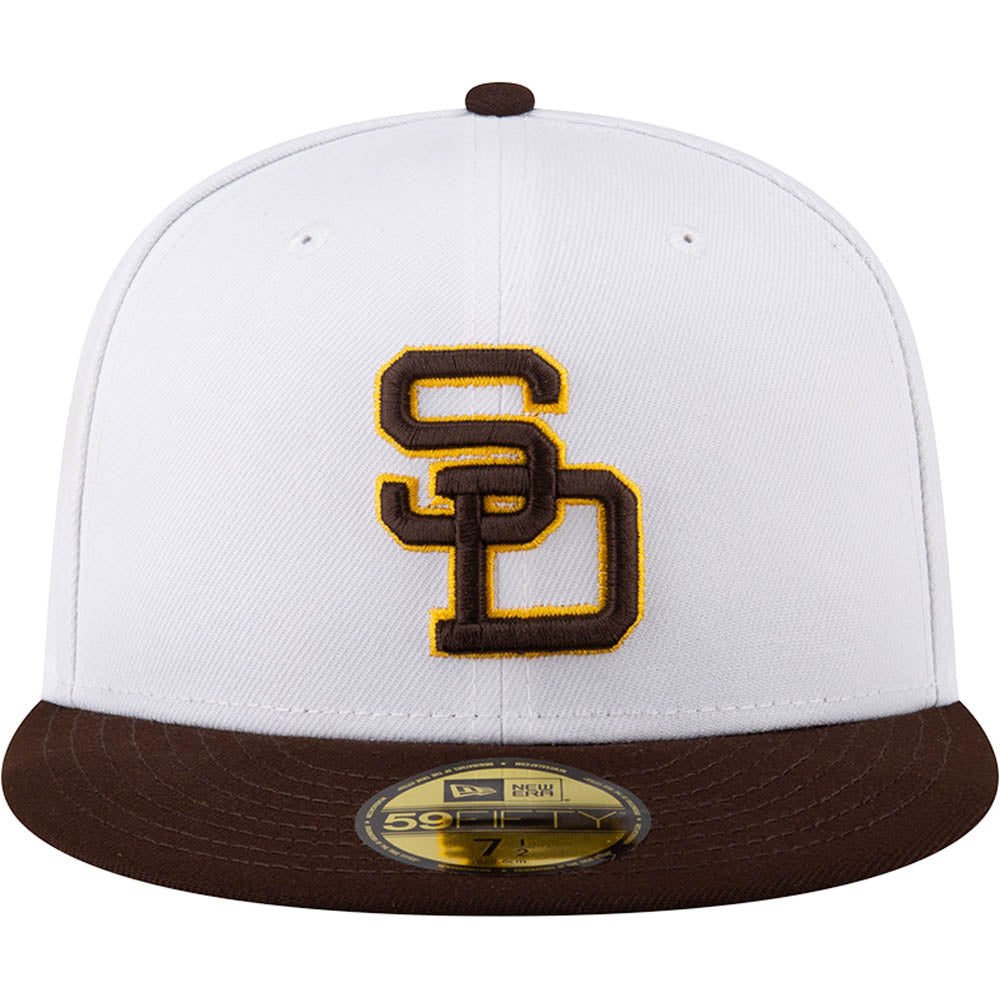 New Era x JS San Diego Padres "Snow" White 2023 59FIFTY Fitted Hat