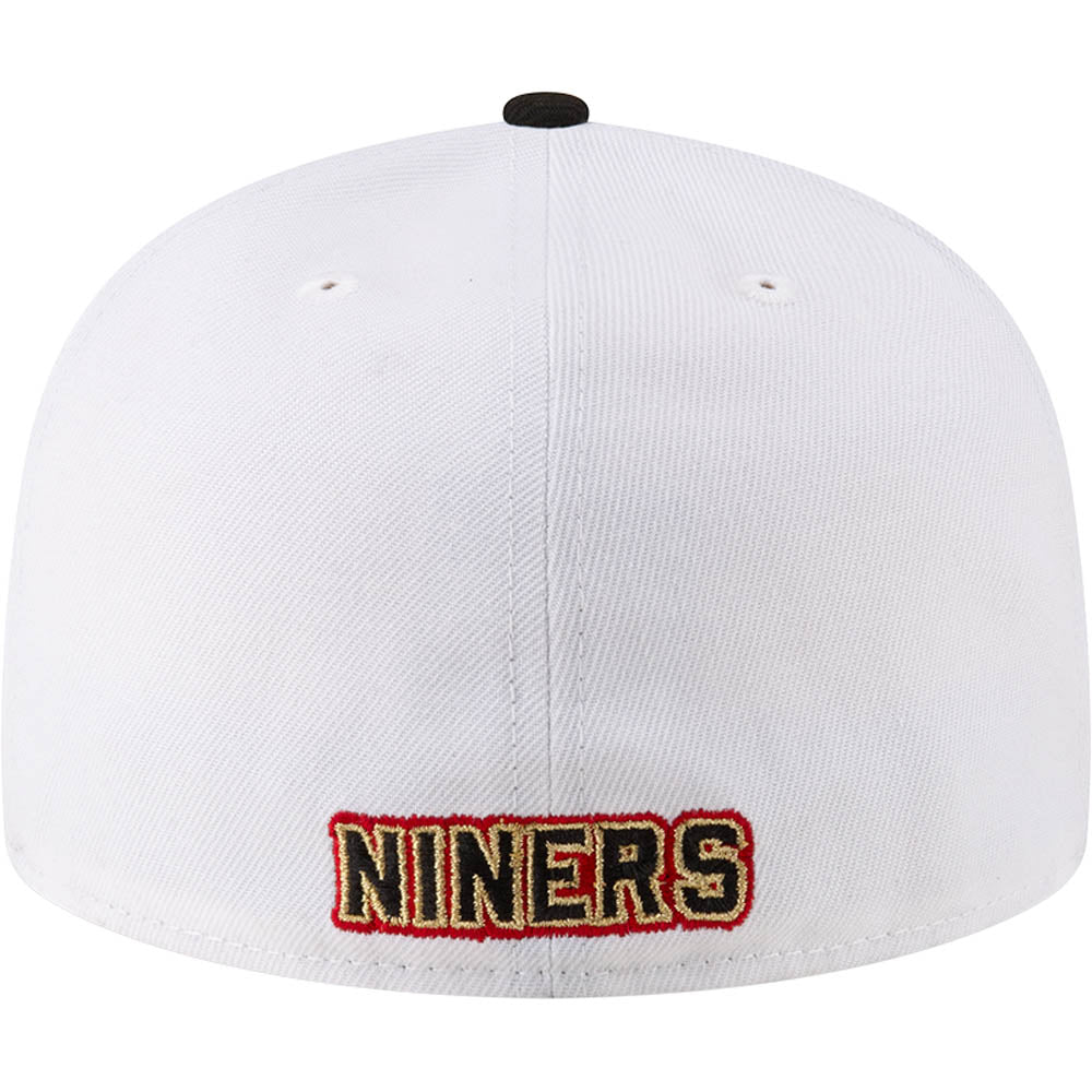 New Era x JS San Francisco 49ers "Snow" White 2023 59FIFTY Fitted Hat