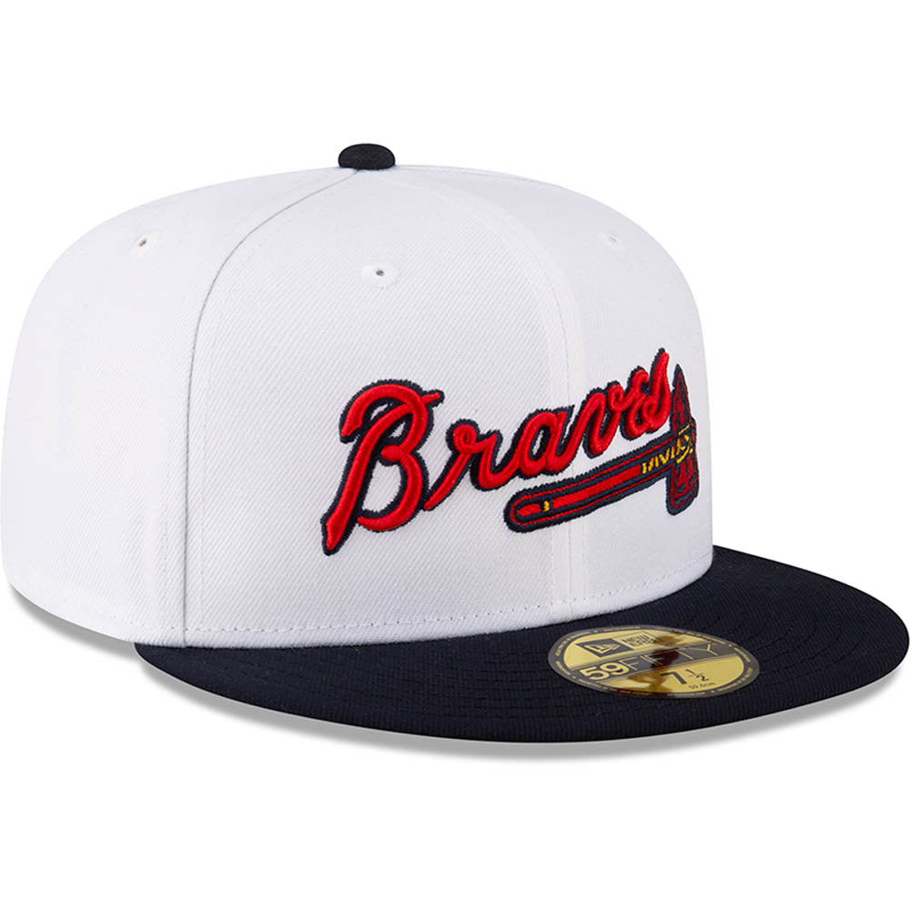 New Era x JS Atlanta Braves "Snow" White 2023 59FIFTY Fitted Hat