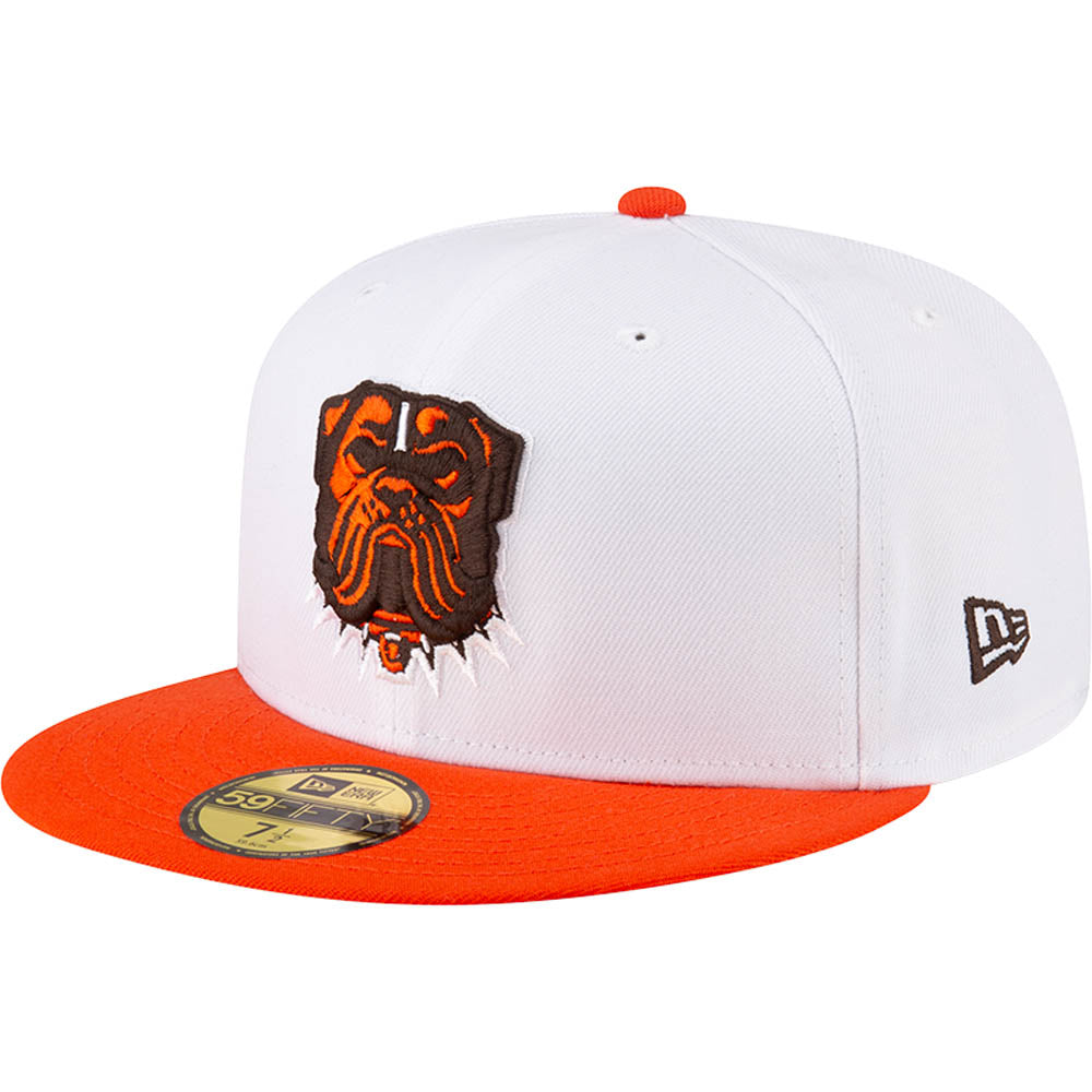 New Era x JS Cleveland Browns "Snow" White 2023 59FIFTY Fitted Hat