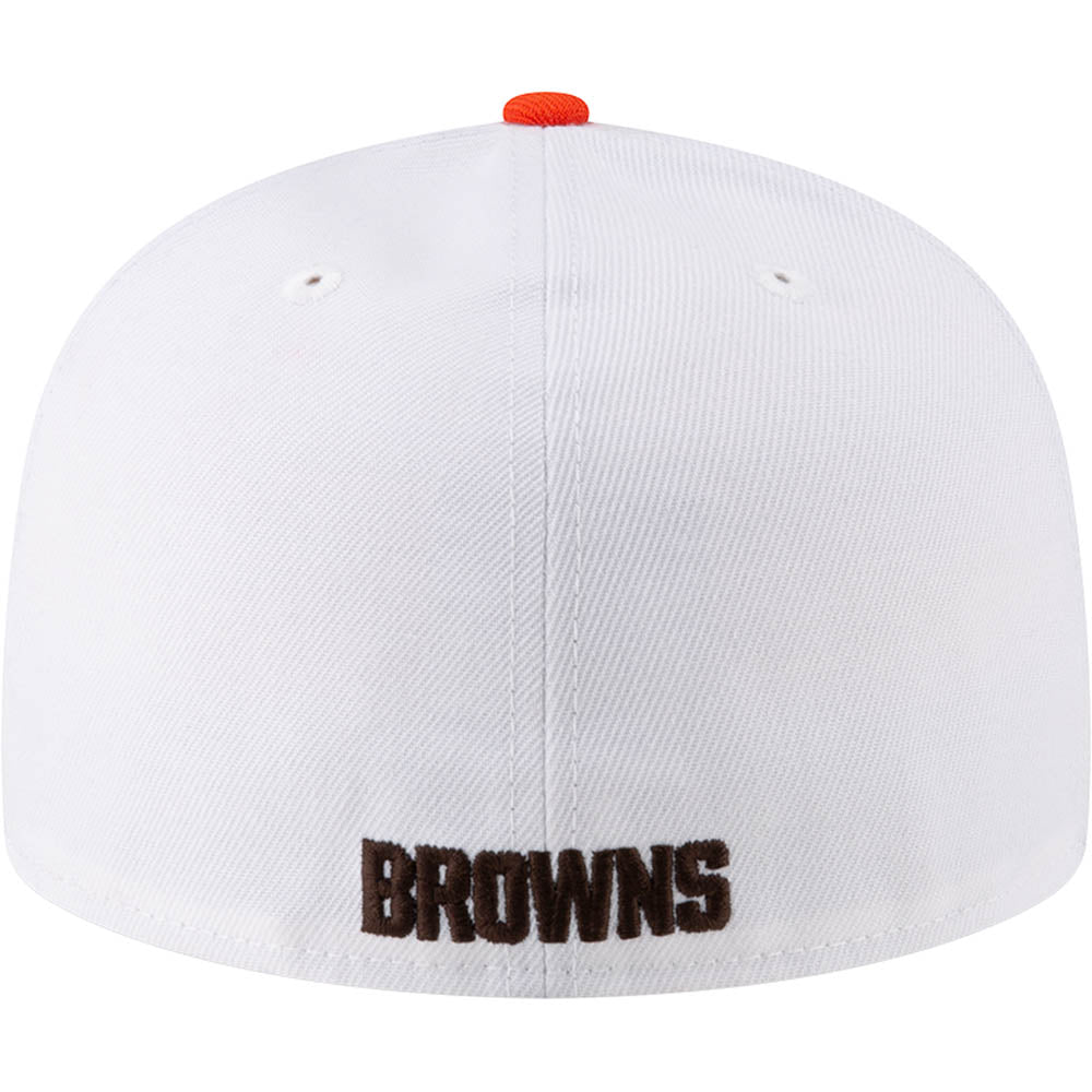 New Era x JS Cleveland Browns "Snow" White 2023 59FIFTY Fitted Hat