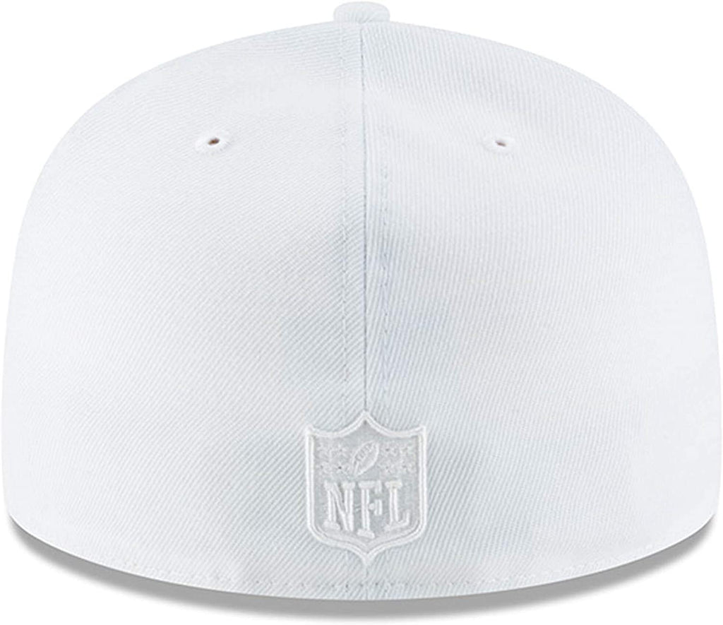 New Era Philadelphia Eagles White on White 59FIFTY Fitted Hat
