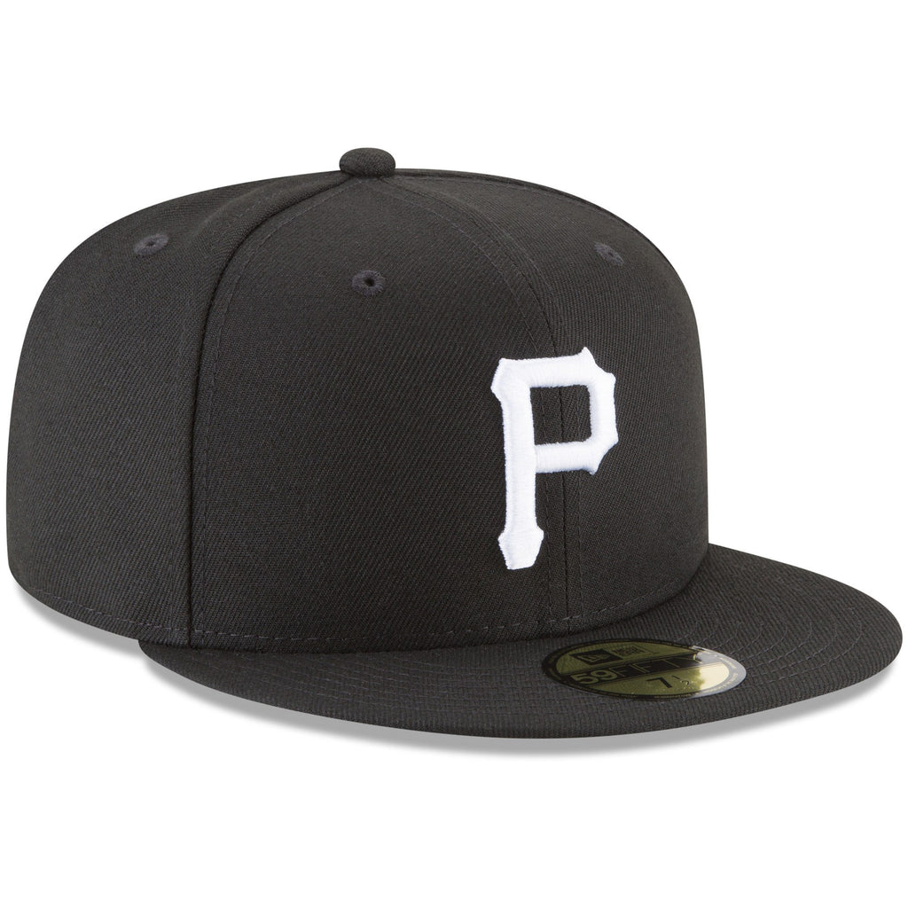 New Era Pittsburgh Pirates Black 59FIFTY Fitted Hat