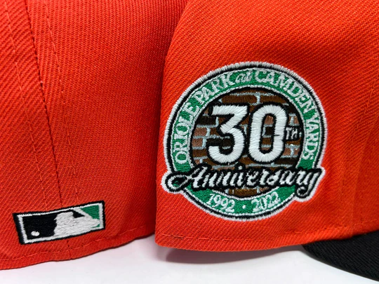 New Era Baltimore Orioles 30th Anniversary Glow in the Dark “Pumpkin Collection” 59FIFTY Fitted Hat