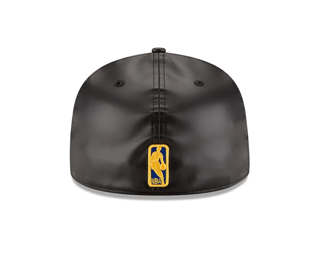 New Era Golden State Warriors Leather 59FIFTY Fitted Hat