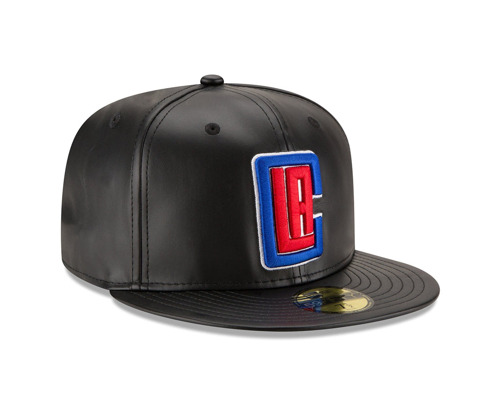 New Era Lost Angeles Clippers Leather 59FIFTY Fitted Hat