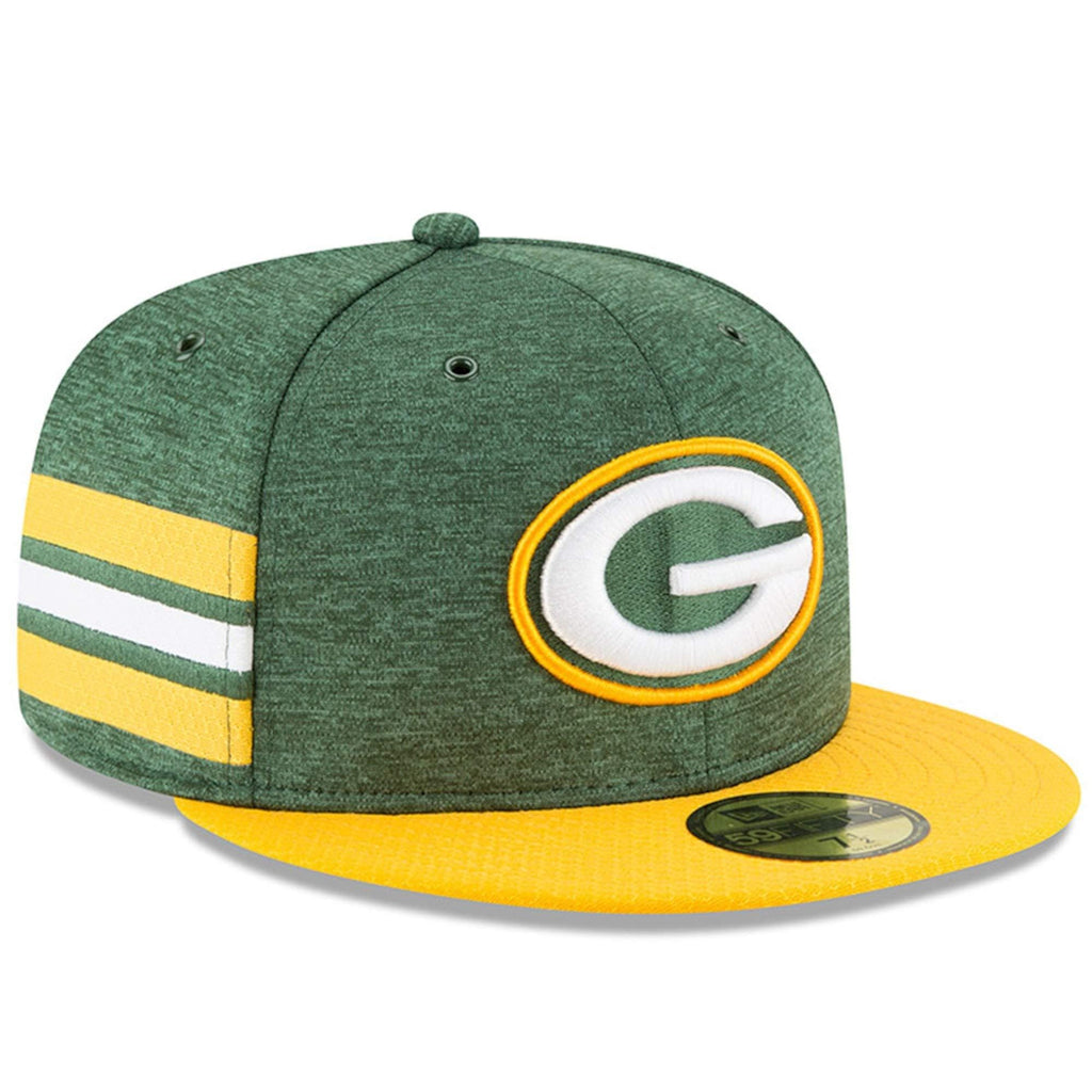 New Era Green Bay Packers Sideline Home On Field 59fifty Fitted Hat
