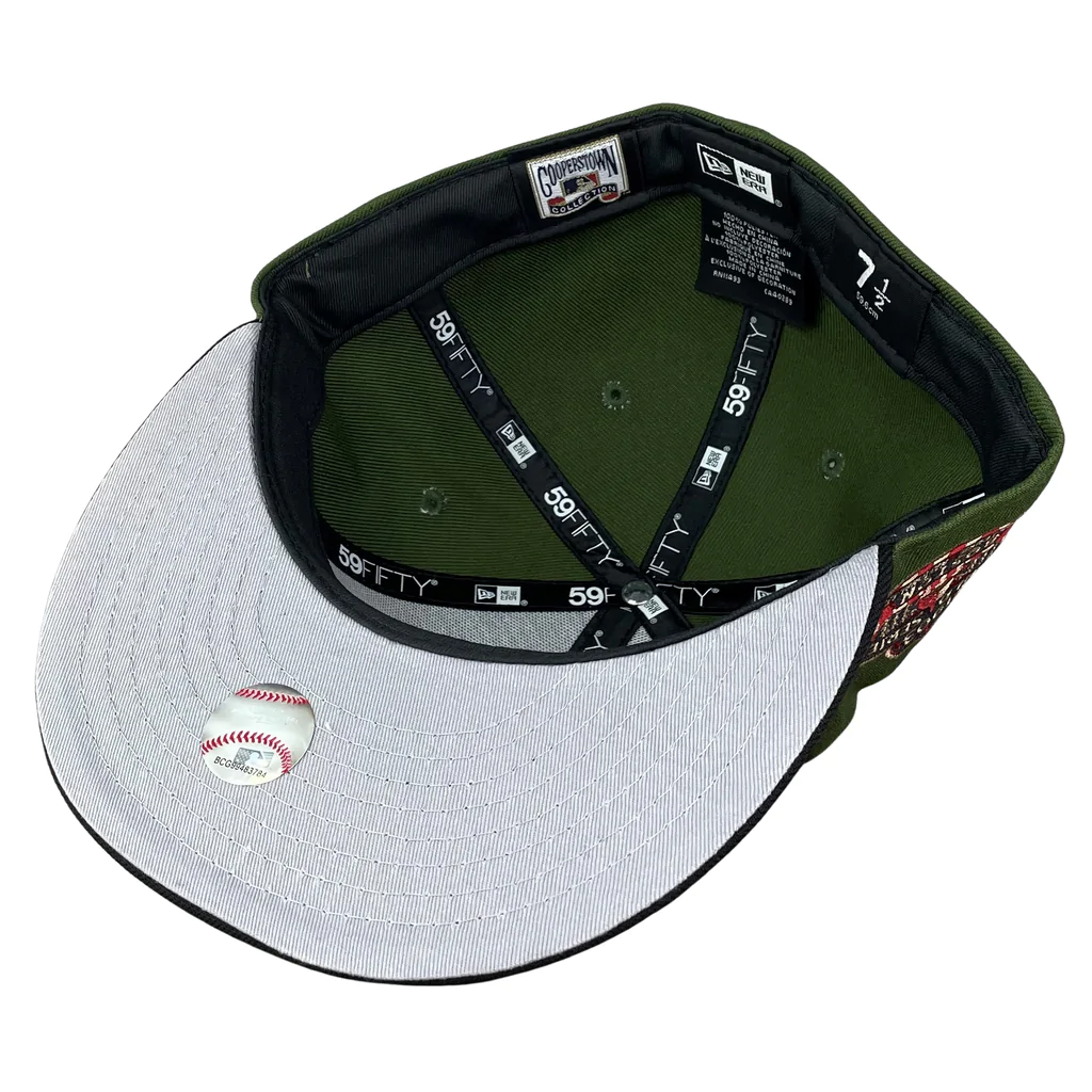 New Era  Boston Red Sox Rifle Green/Black 1903 World Series 59FIFTY Fitted Hat