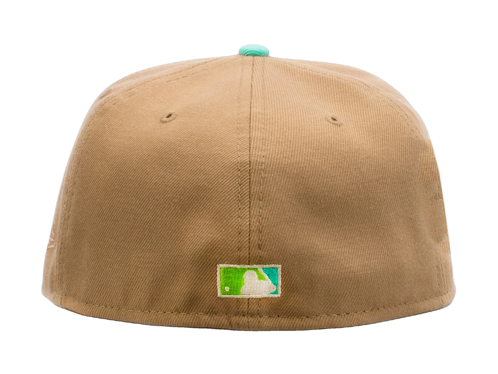 New Era x Shoe Palace Los Angeles Dodgers 'Winter Wonderland' Beige/Mint 2023 59FIFTY Fitted Hat