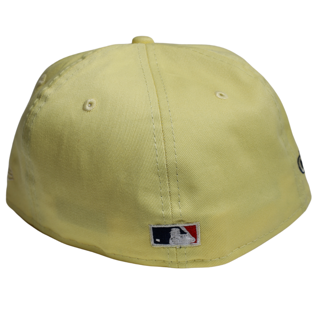 New Era Boston Red Sox 2013 World Series Champions Soft Yellow/Red 59FIFTY Fitted Hat