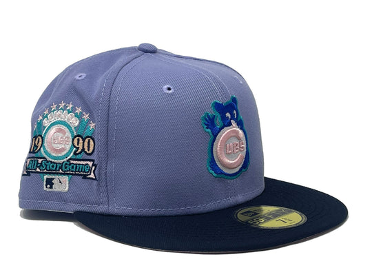 New Era Chicago Cubs "Blue Orchid 2" 1990 All-Star Game 59FIFTY Fitted Hat