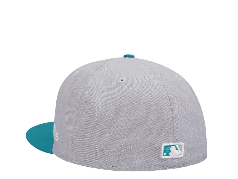 New Era Baltimore Orioles Gray Aqua Two Tone 59FIFTY Fitted Hat