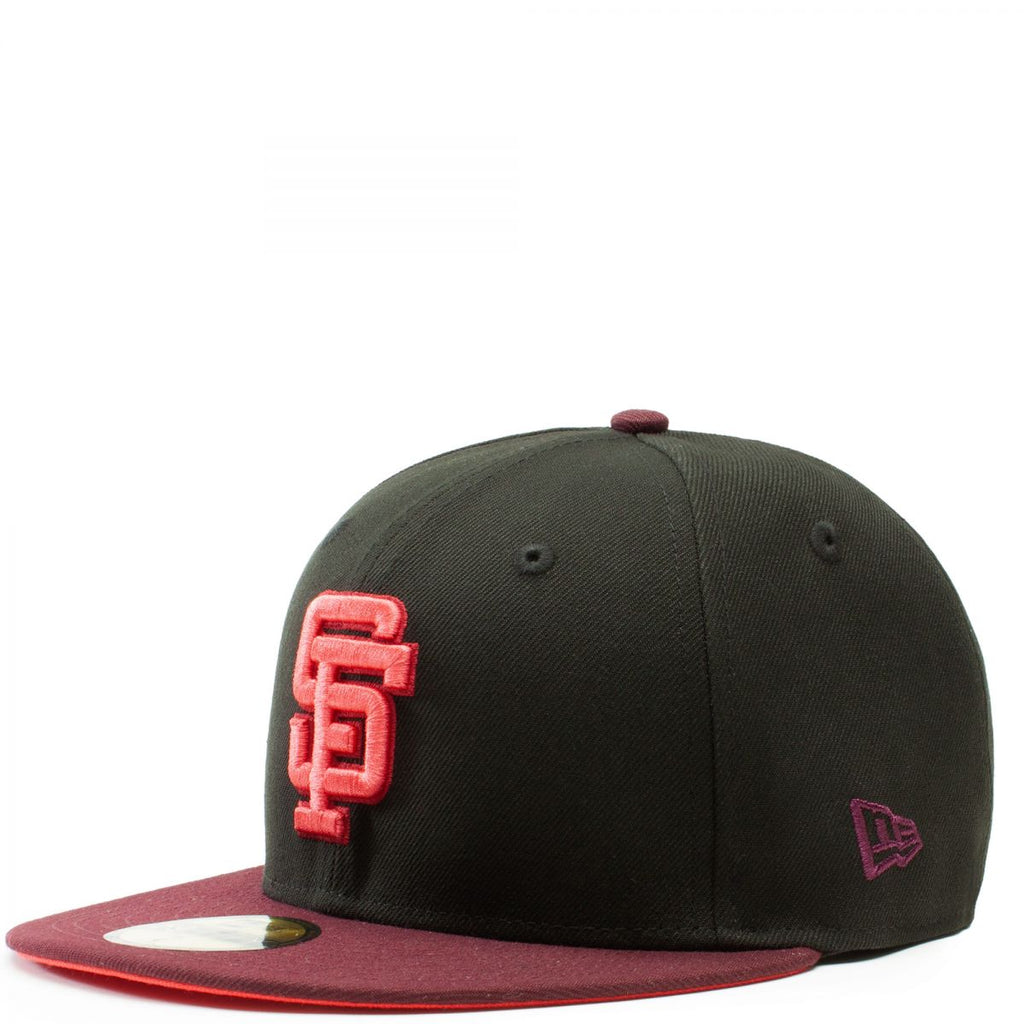 New Era San Francisco Giants Black/Maroon 1984 All-Star Game 59FIFTY Fitted Hat